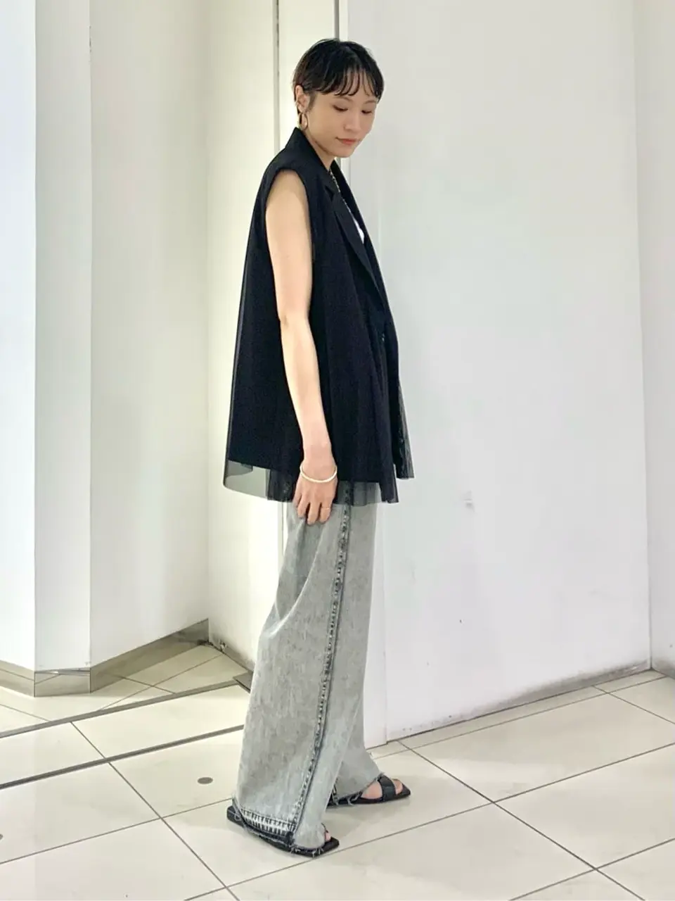 GRACE CONTINENTAL haruka iwasaki コーディネート画像