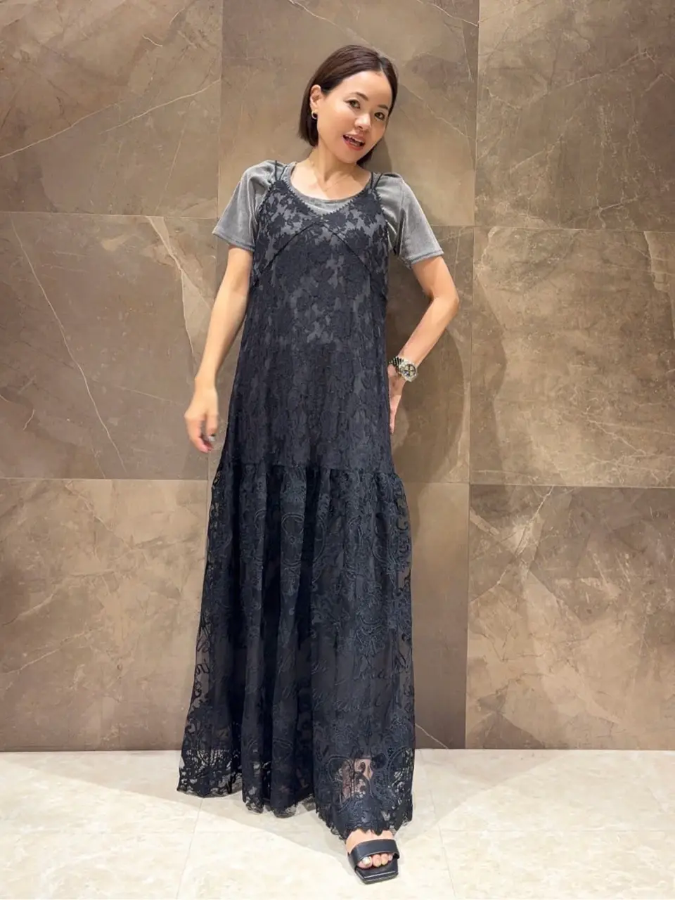 GRACE CONTINENTAL 穐山　香織 コーディネート画像