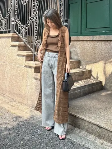 GRACE CONTINENTAL yukimi yonee コーディネート画像