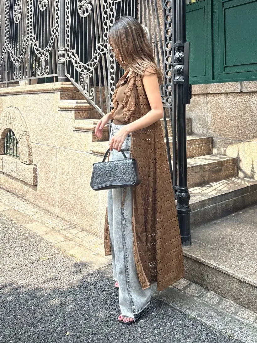 GRACE CONTINENTAL yukimi yonee コーディネート画像