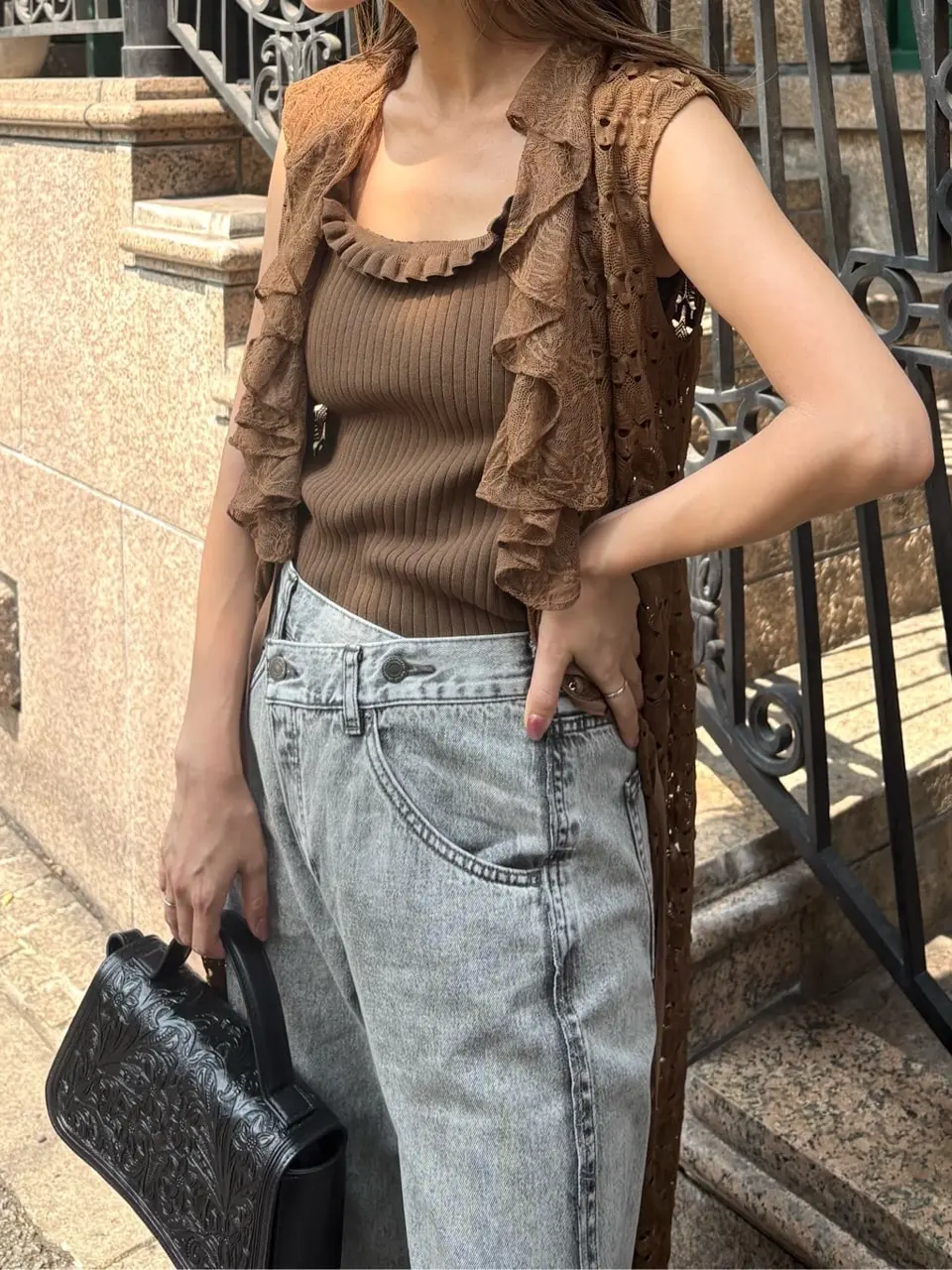 GRACE CONTINENTAL yukimi yonee コーディネート画像