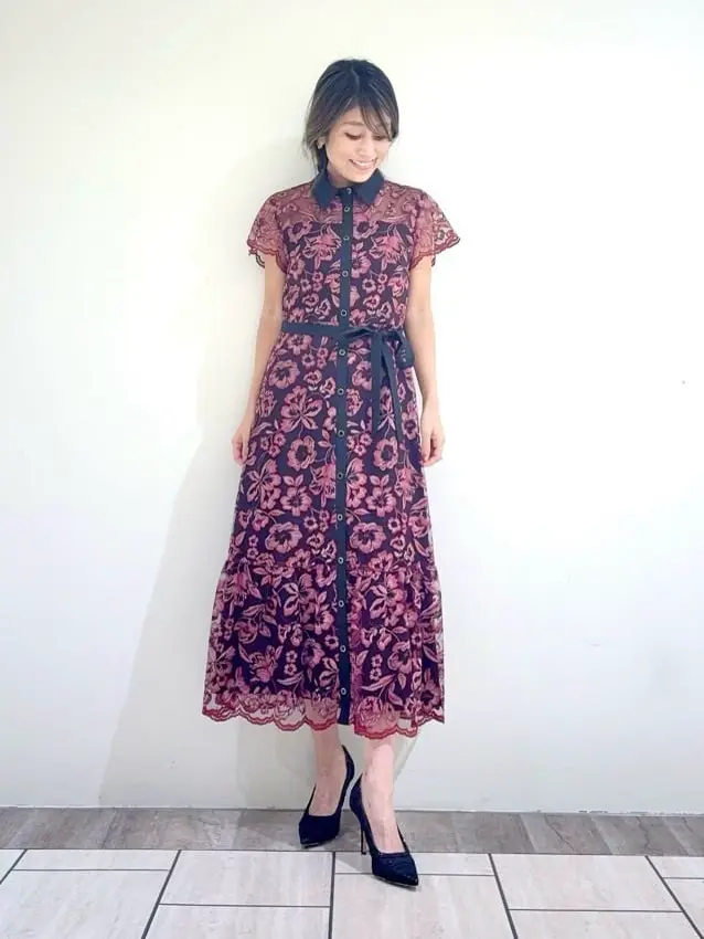 GRACE CONTINENTAL yukimi yonee コーディネート画像