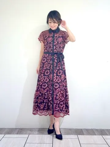 GRACE CONTINENTAL yukimi yonee コーディネート画像