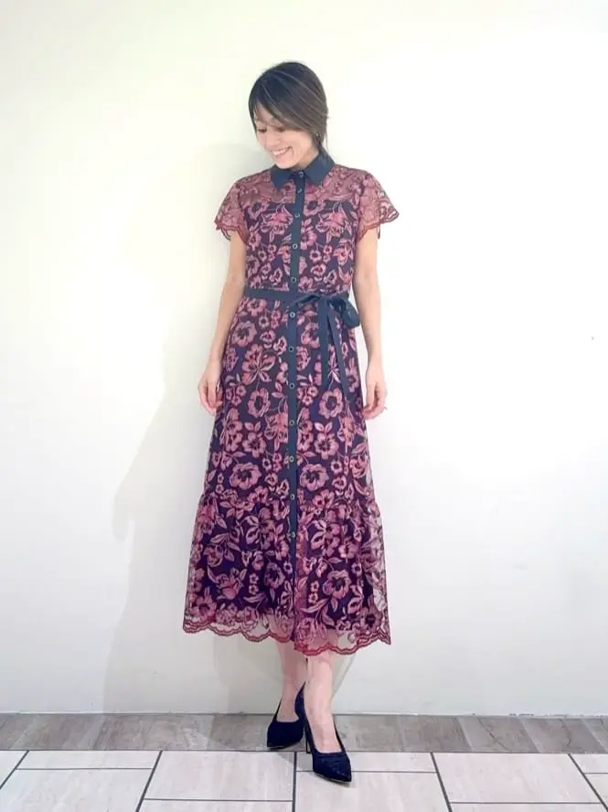 GRACE CONTINENTAL yukimi yonee コーディネート画像