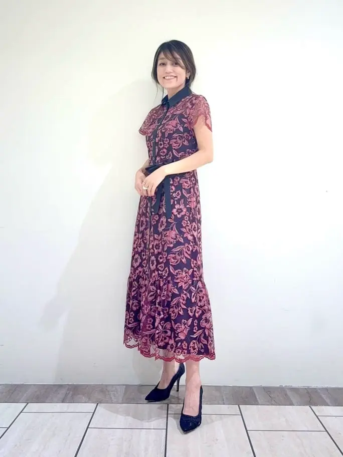 GRACE CONTINENTAL yukimi yonee コーディネート画像