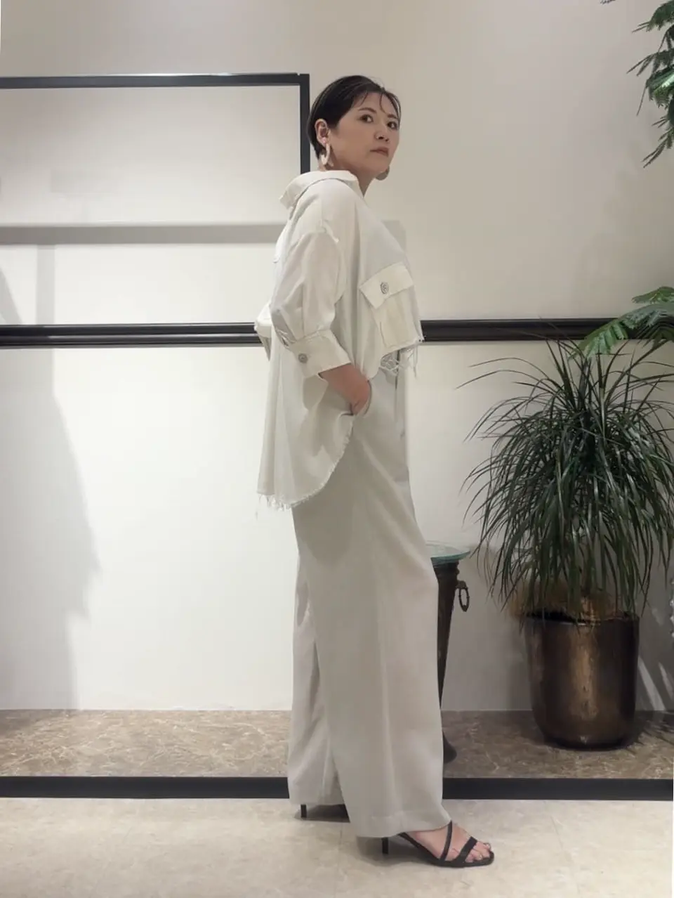 GRACE CONTINENTAL N.YURI コーディネート画像