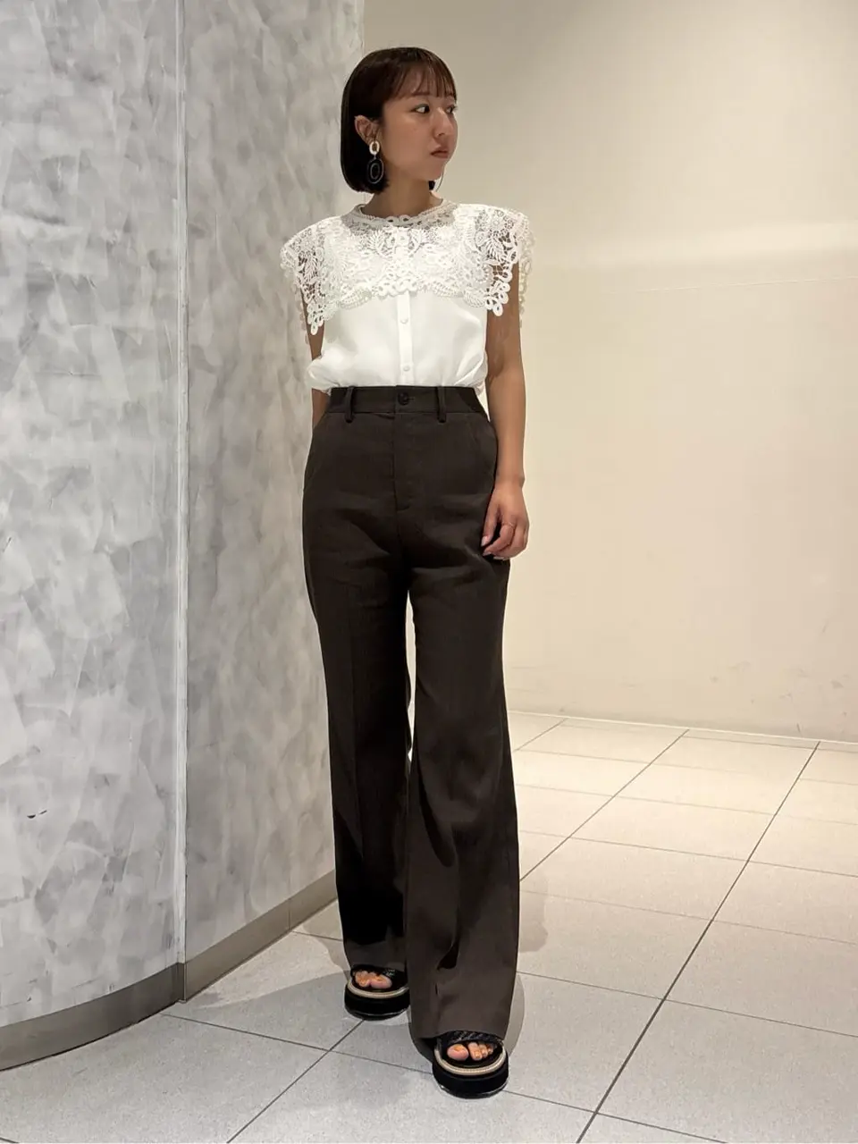 GRACE CONTINENTAL 岩永 春佳 コーディネート画像