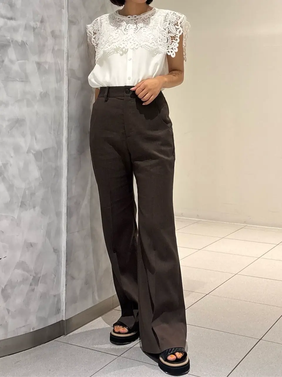 GRACE CONTINENTAL 岩永 春佳 コーディネート画像