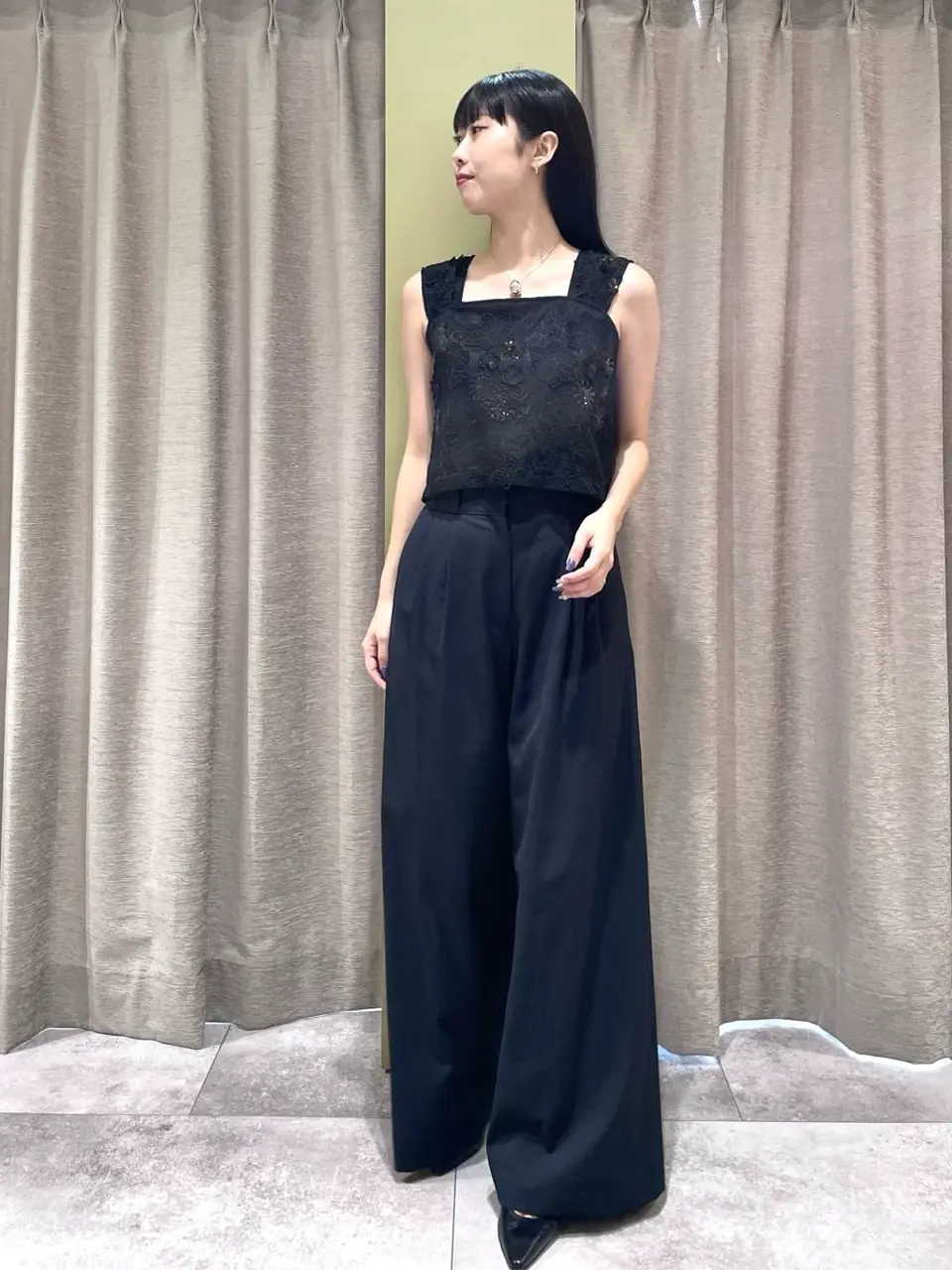 GRACE CONTINENTAL 端場　わかな コーディネート画像