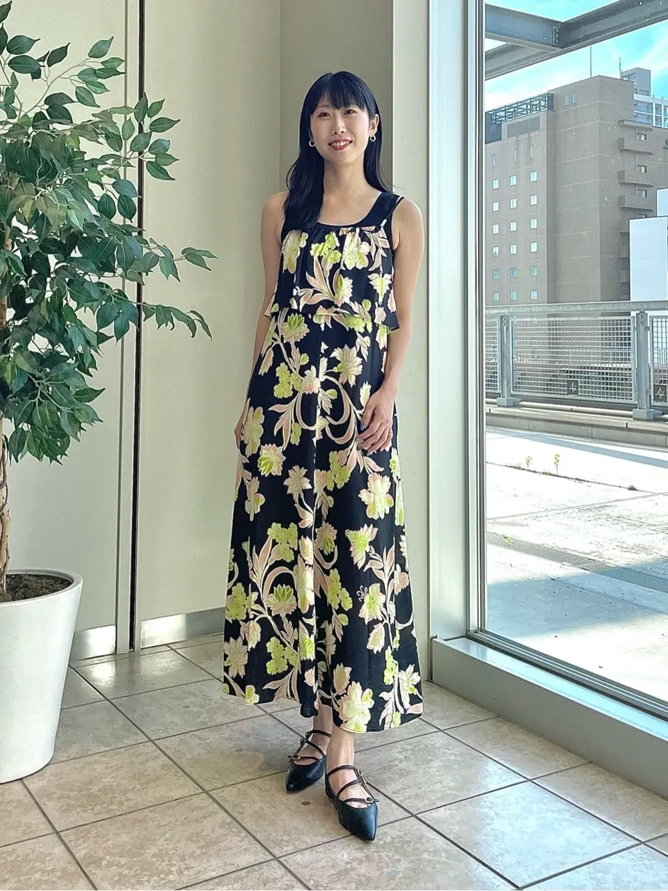 GRACE CONTINENTAL 端場　わかな コーディネート画像