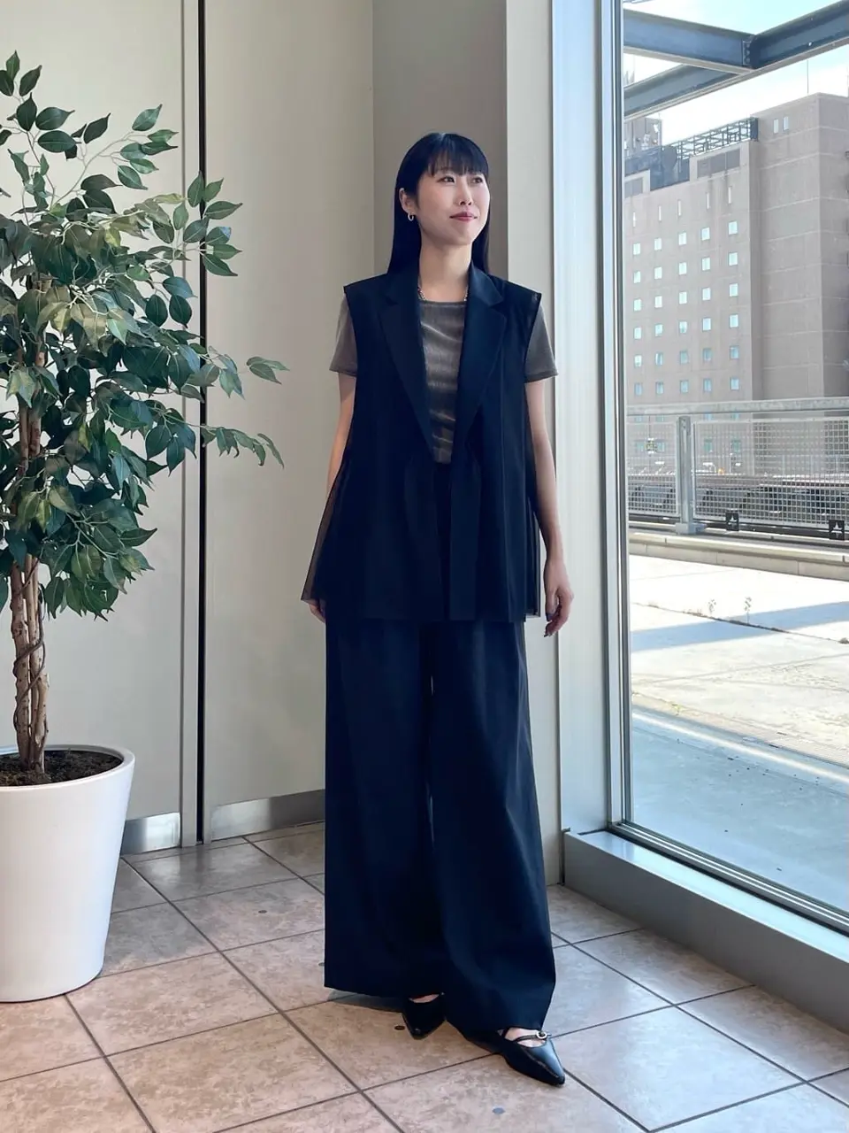 GRACE CONTINENTAL 端場　わかな コーディネート画像