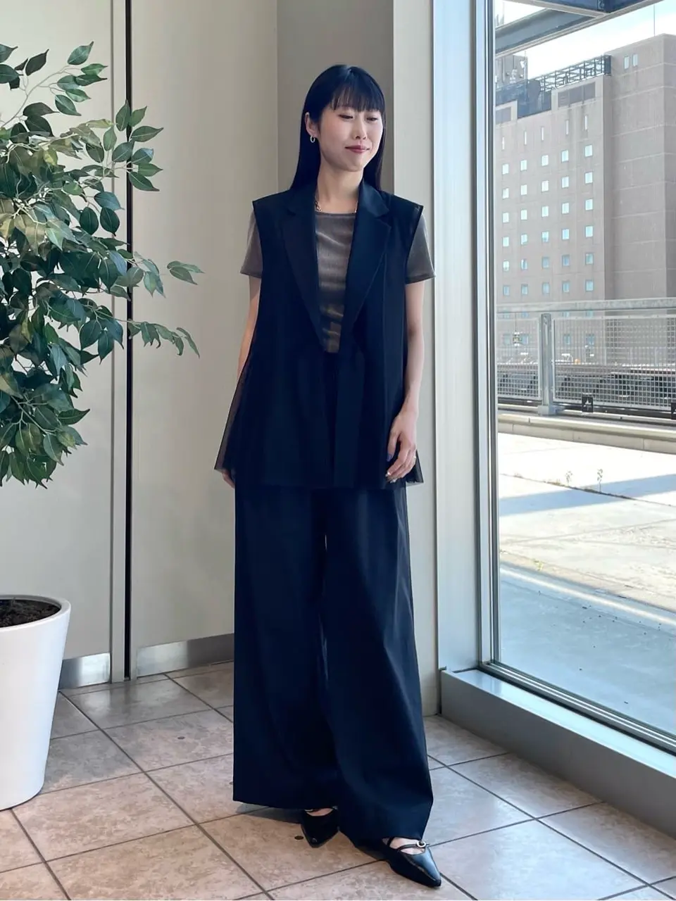 GRACE CONTINENTAL 端場　わかな コーディネート画像