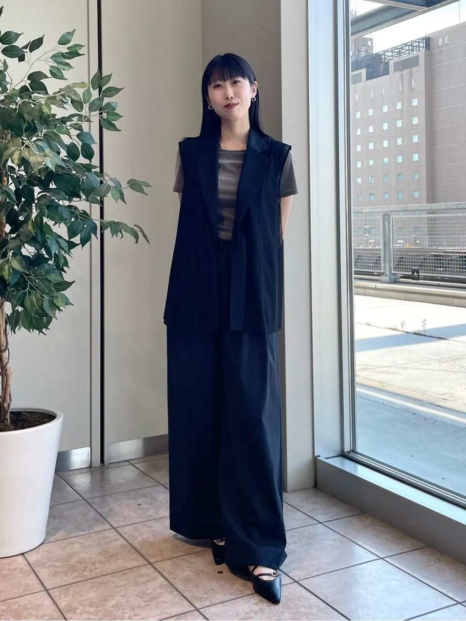 GRACE CONTINENTAL 端場　わかな コーディネート画像