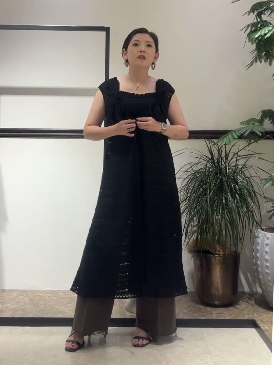 GRACE CONTINENTAL N.YURI コーディネート画像