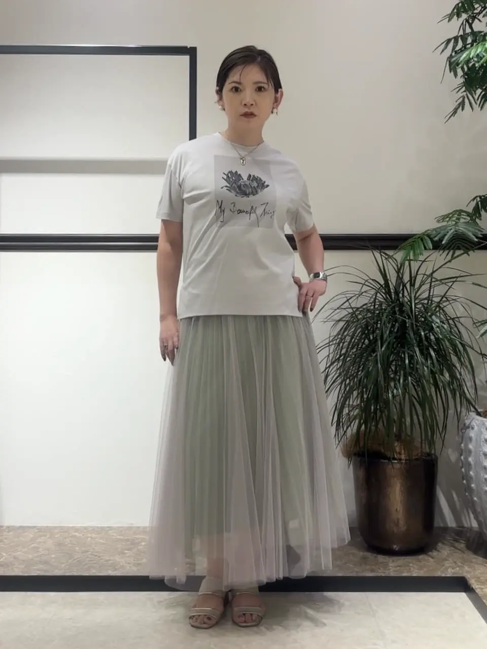 GRACE CONTINENTAL N.YURI コーディネート画像