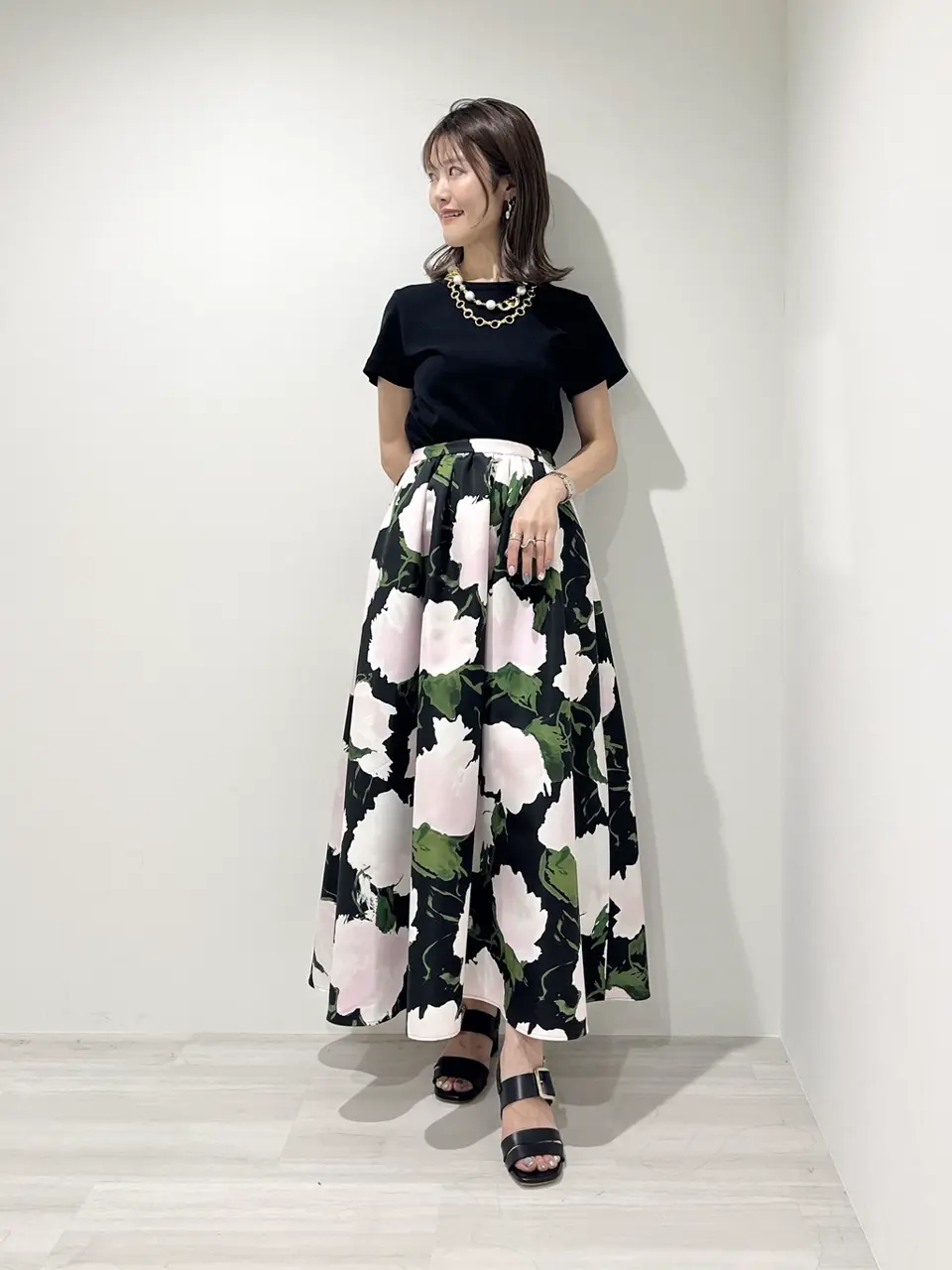 GRACE CONTINENTAL A.Kameyama コーディネート画像