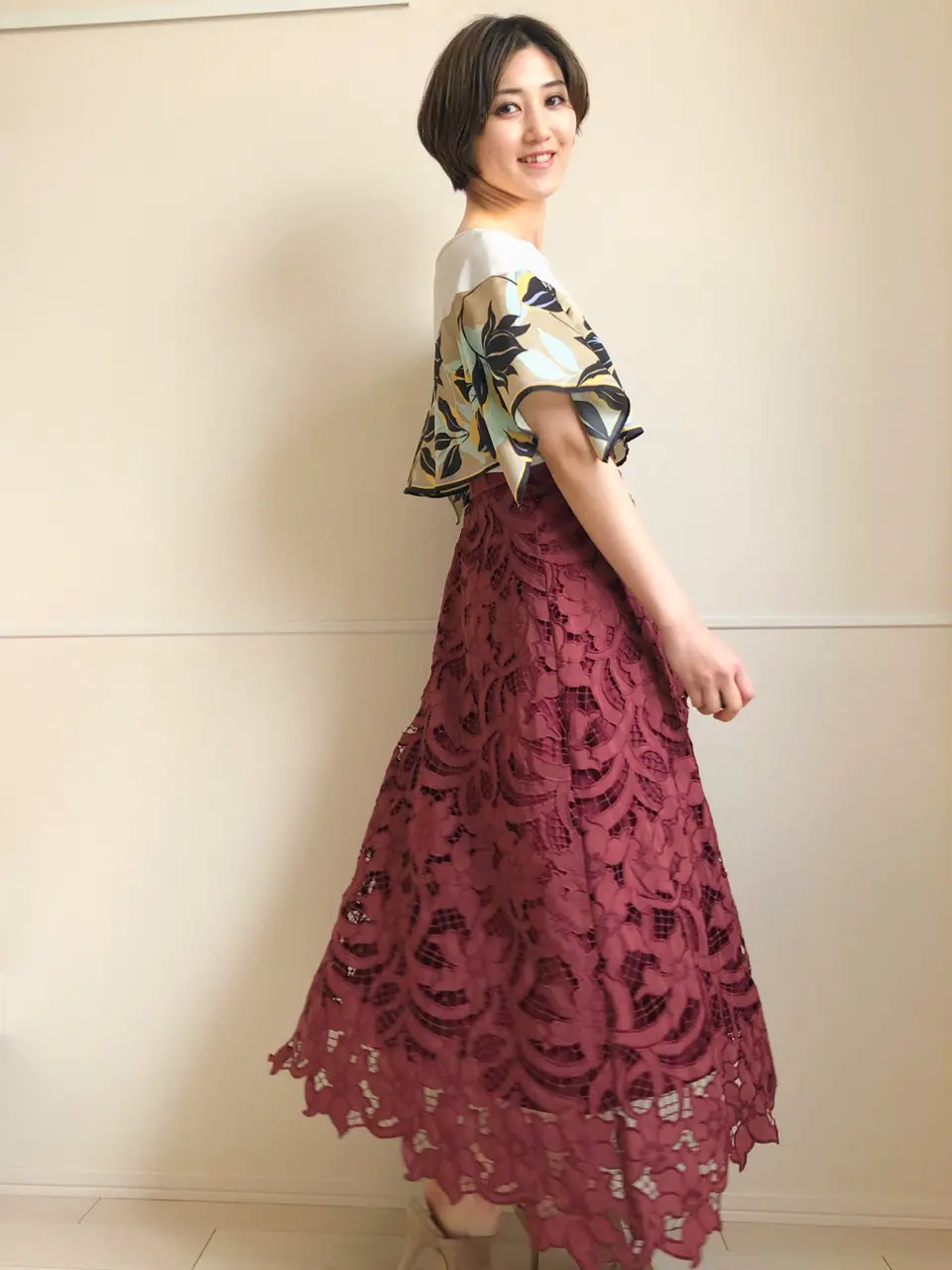 GRACE CONTINENTAL A.FUKUDA コーディネート画像