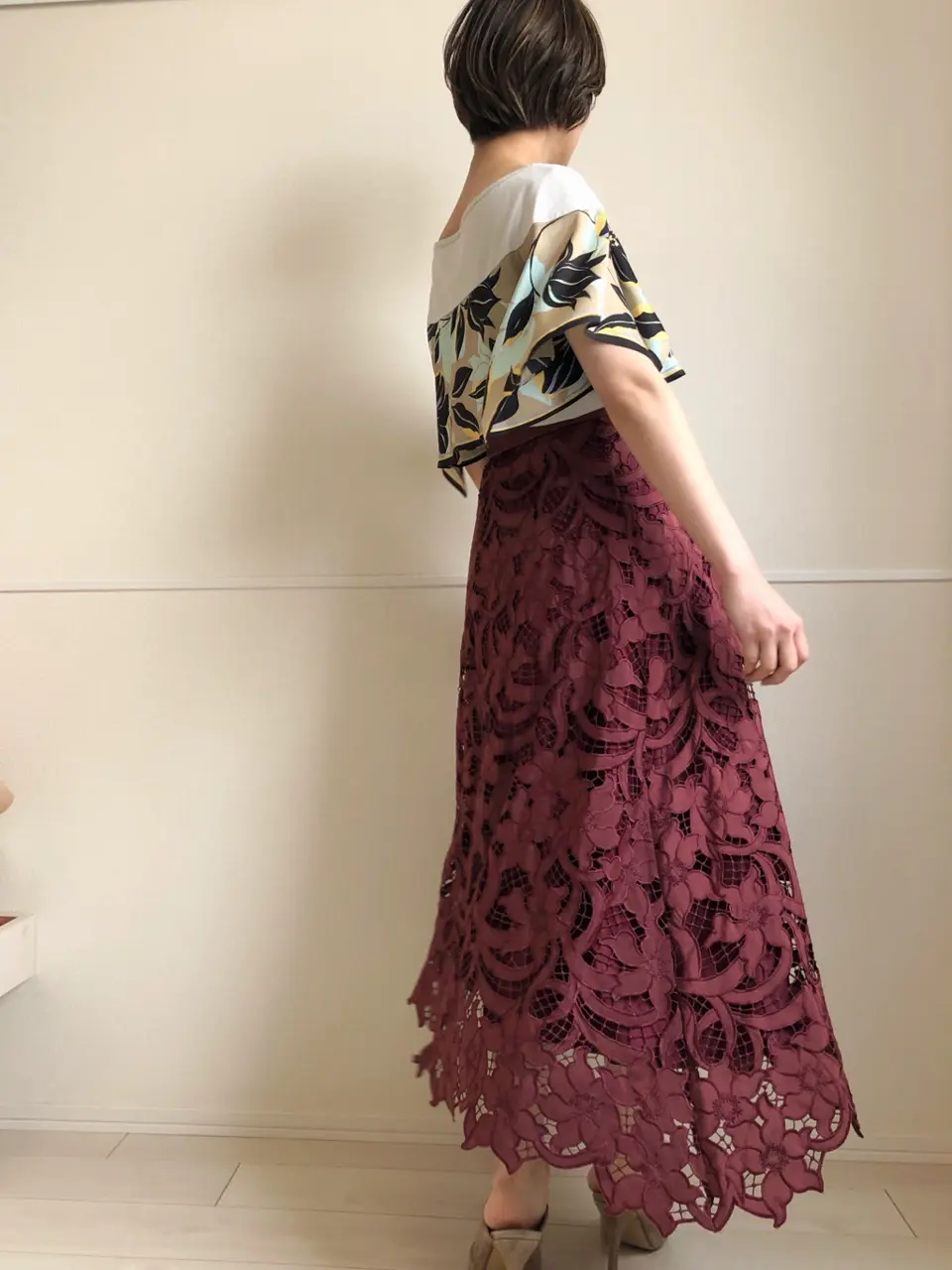 GRACE CONTINENTAL A.FUKUDA コーディネート画像