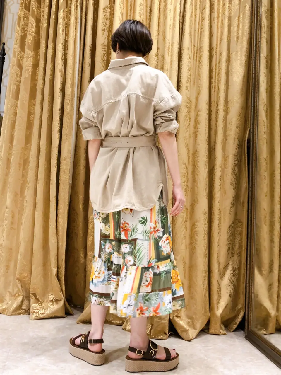 GRACE CONTINENTAL A.FUKUDA コーディネート画像