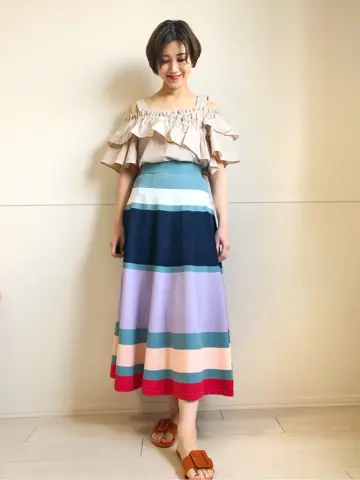 GRACE CONTINENTAL A.FUKUDA コーディネート画像