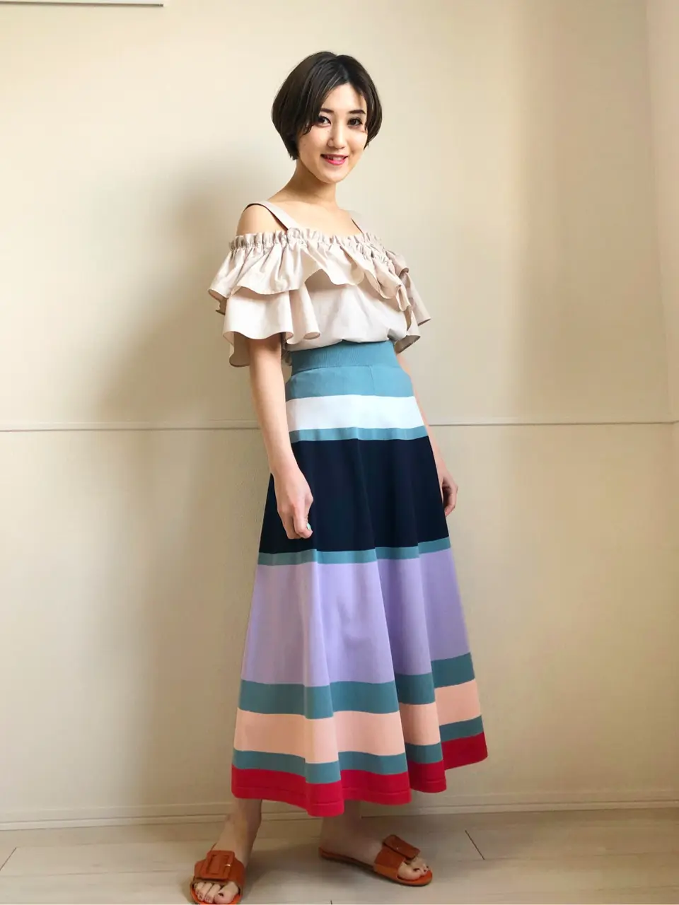 GRACE CONTINENTAL A.FUKUDA コーディネート画像