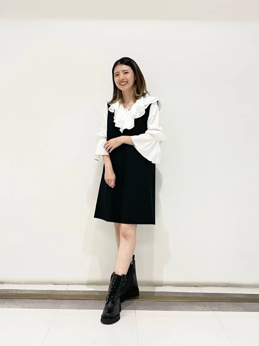 グレースコンチネンタル　ウールショートサロペット ショートサロペット / GRACE CONTINENTAL | GRACE CONTINENTAL