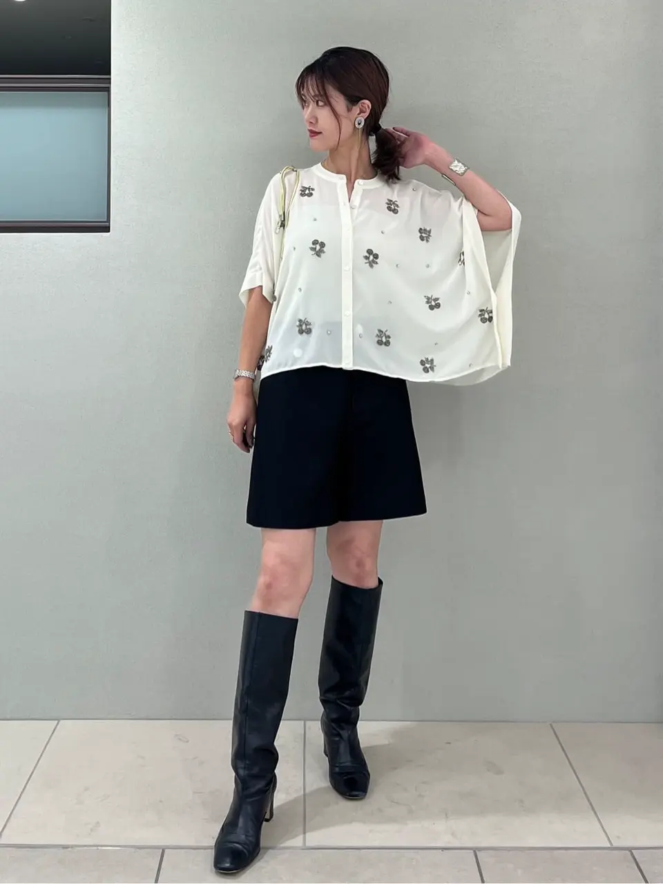 GRACE CONTINENTAL A.Kameyama コーディネート画像