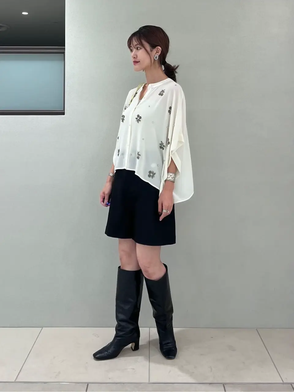 GRACE CONTINENTAL A.Kameyama コーディネート画像