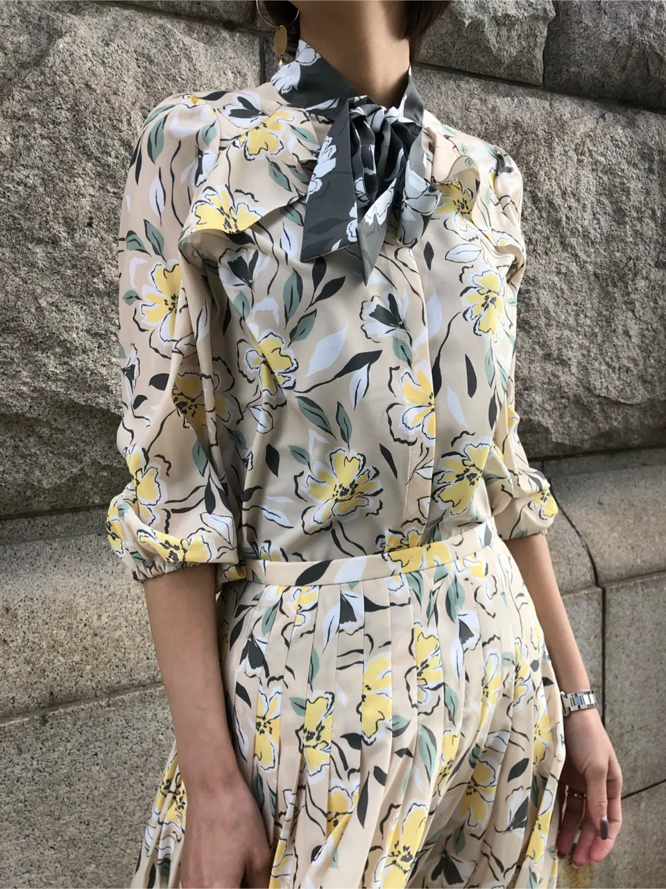 GRACE CONTINENTAL 亀田 未希 コーディネート画像