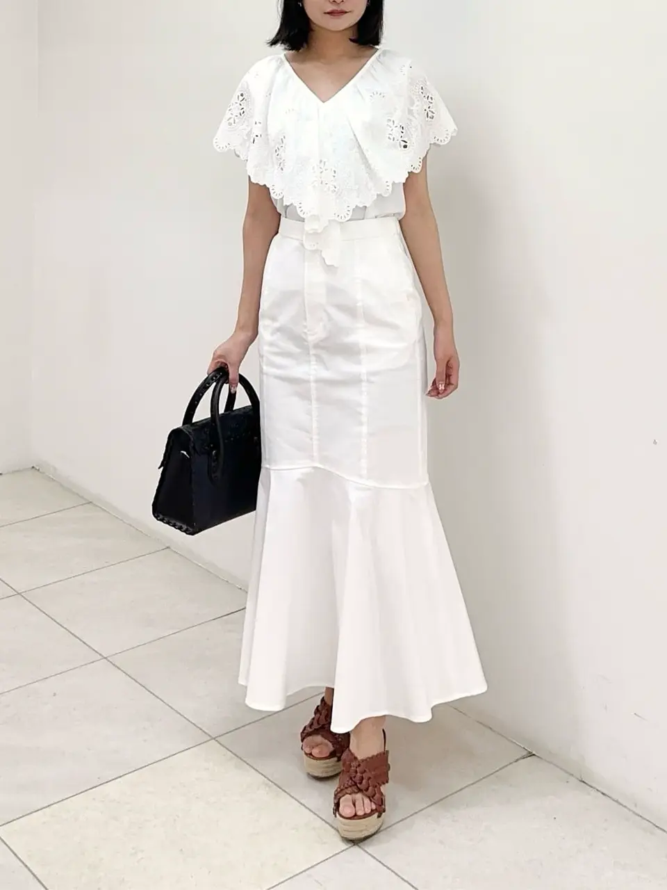 GRACE CONTINENTAL MORITA AI コーディネート画像