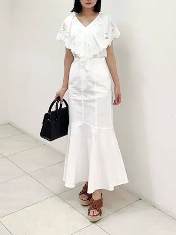 GRACE CONTINENTAL MORITA AI コーディネート画像