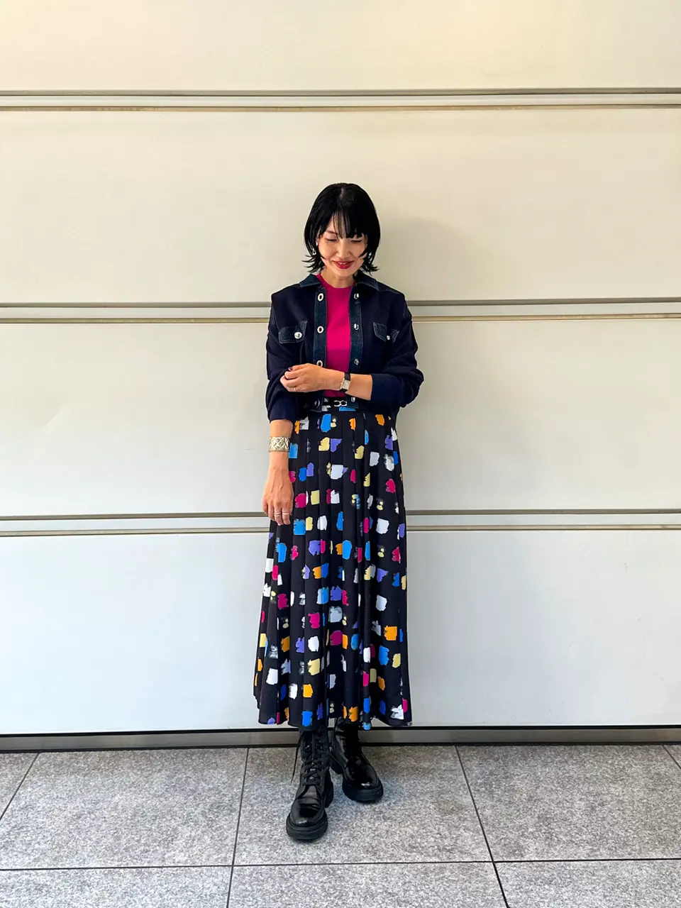 GRACE CONTINENTAL 尾田亜沙美 コーディネート画像