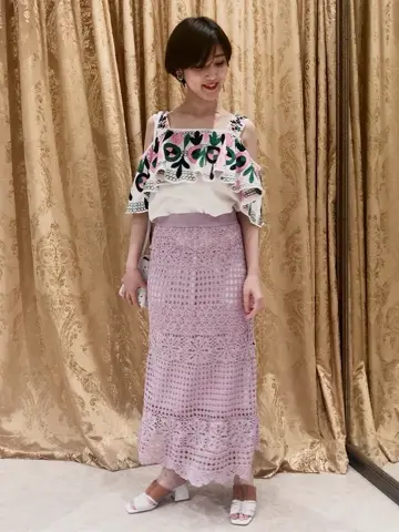 GRACE CONTINENTAL A.FUKUDA コーディネート画像