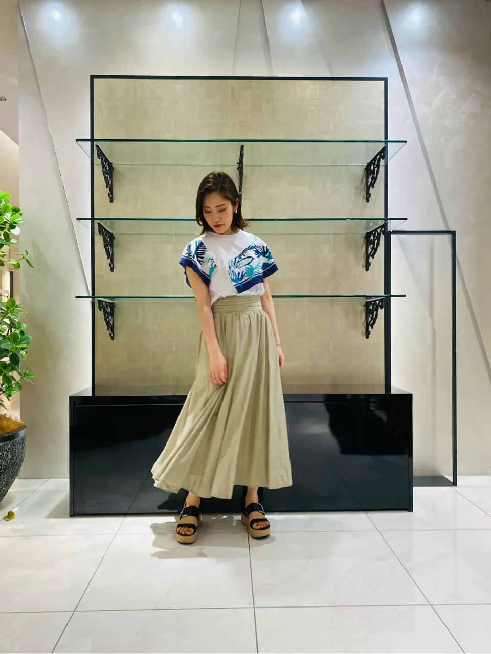 GRACE CONTINENTAL miyata コーディネート画像