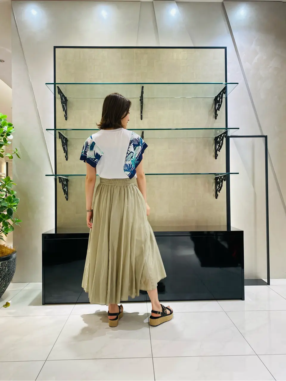 GRACE CONTINENTAL miyata コーディネート画像