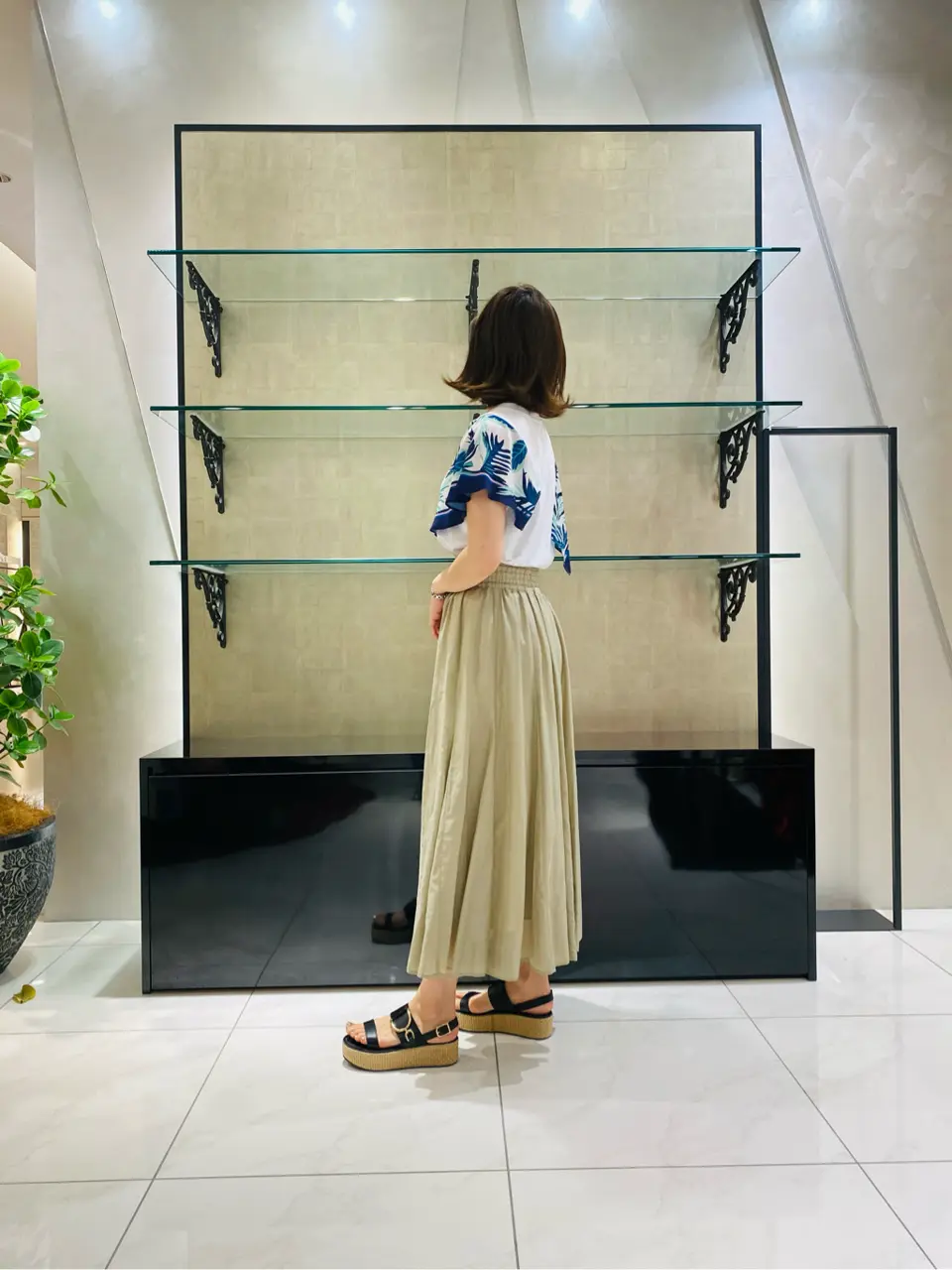 GRACE CONTINENTAL miyata コーディネート画像