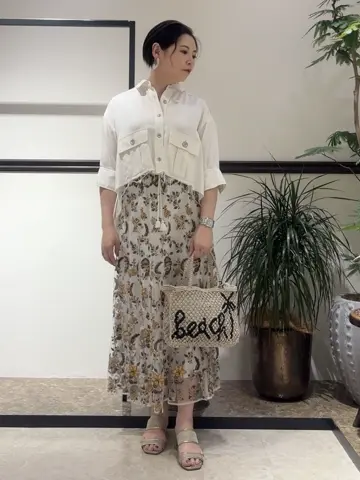 GRACE CONTINENTAL N.YURI コーディネート画像