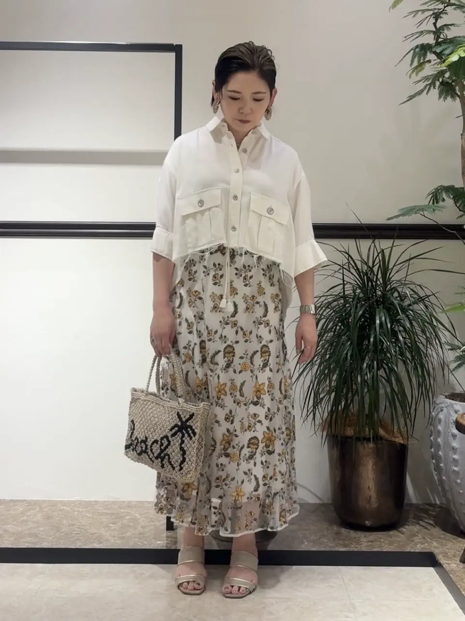 GRACE CONTINENTAL N.YURI コーディネート画像