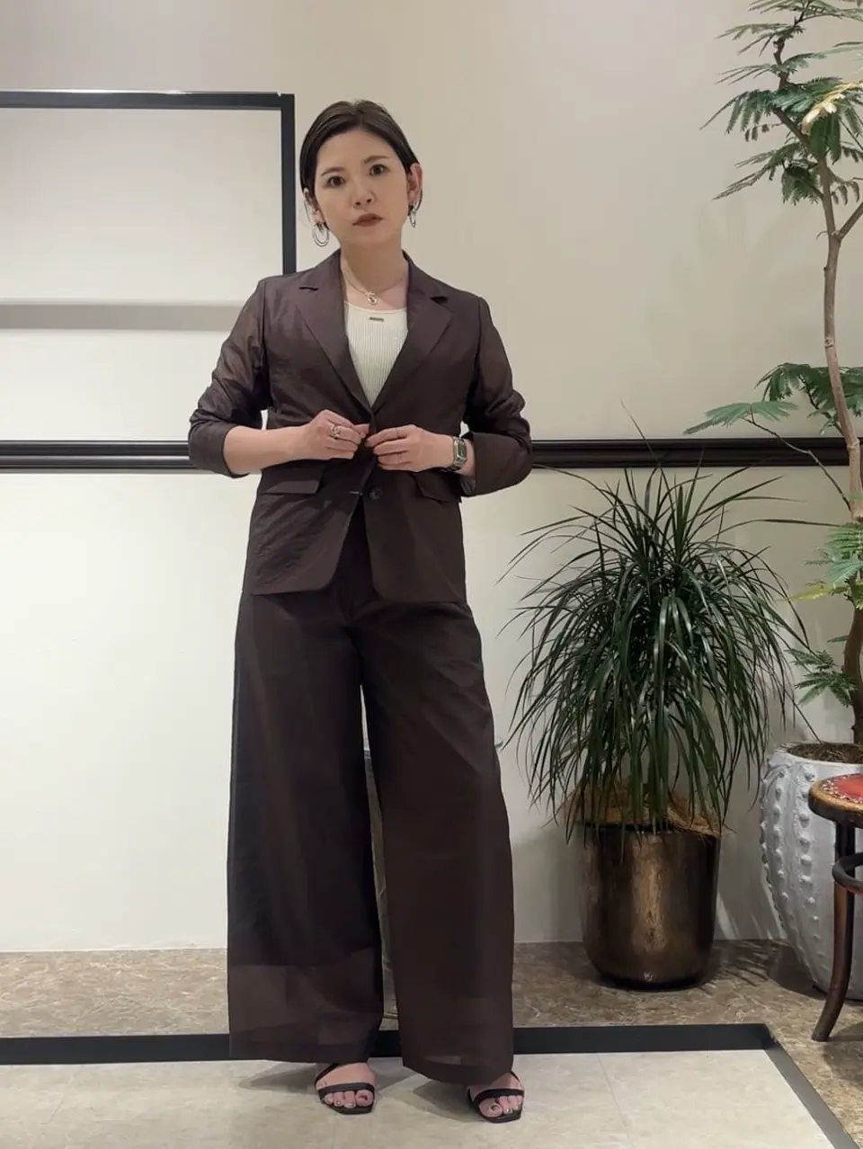 GRACE CONTINENTAL N.YURI コーディネート画像