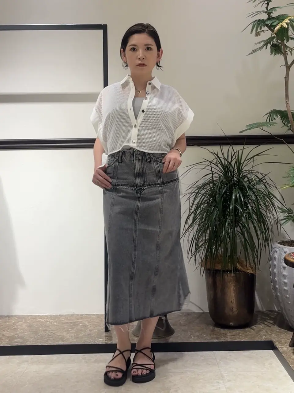 GRACE CONTINENTAL N.YURI コーディネート画像