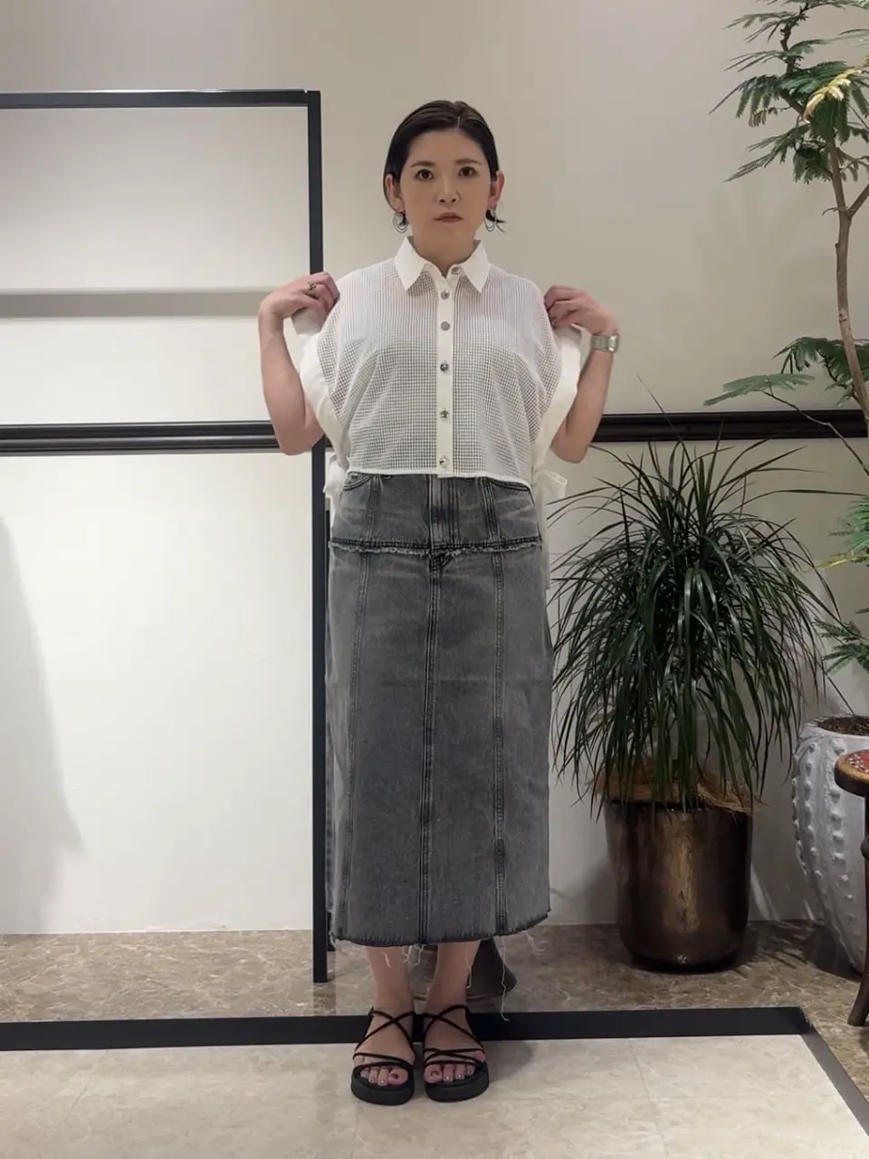 GRACE CONTINENTAL N.YURI コーディネート画像