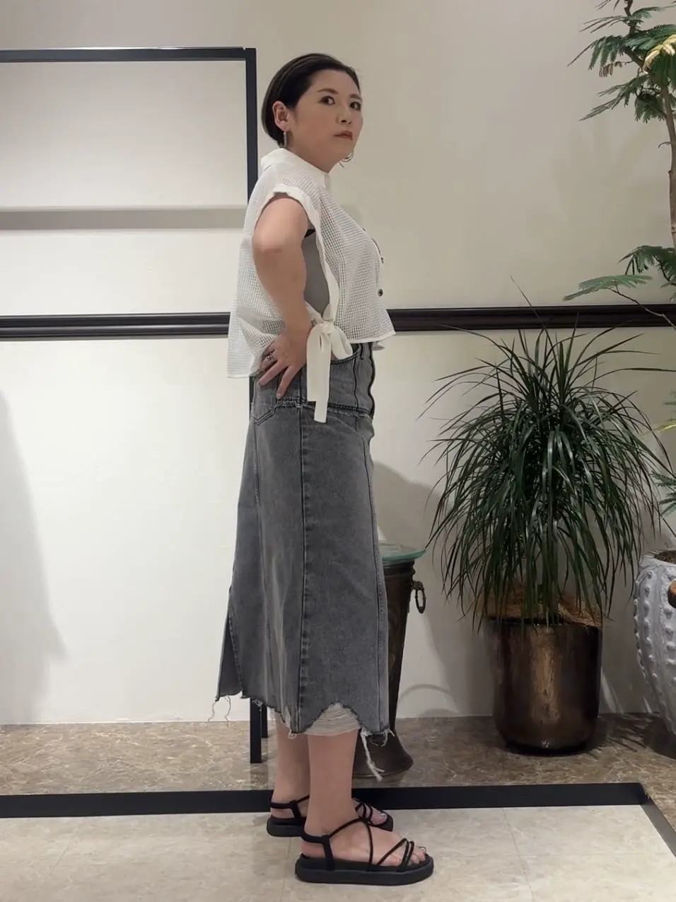 GRACE CONTINENTAL N.YURI コーディネート画像