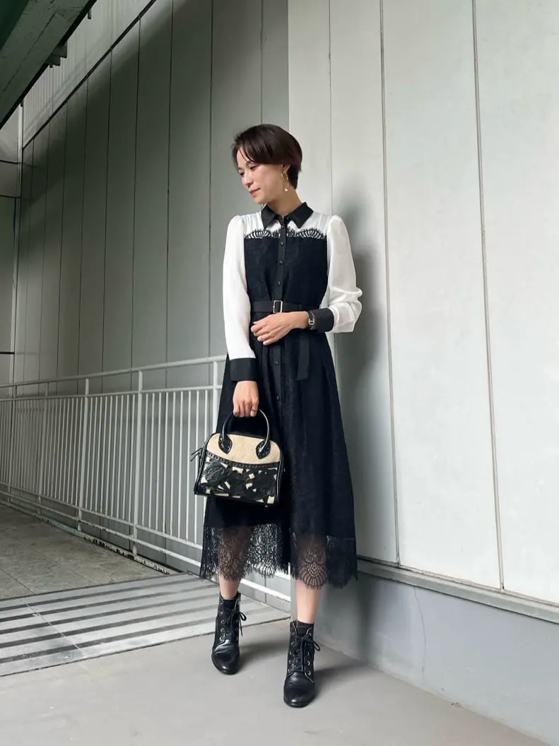 GRACE CONTINENTAL 亀田 未希 コーディネート画像