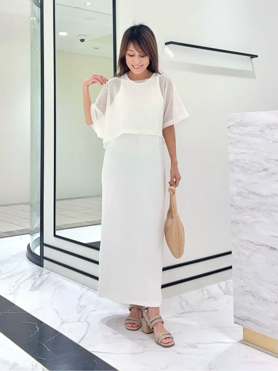 GRACE CONTINENTAL yukimi yonee コーディネート画像