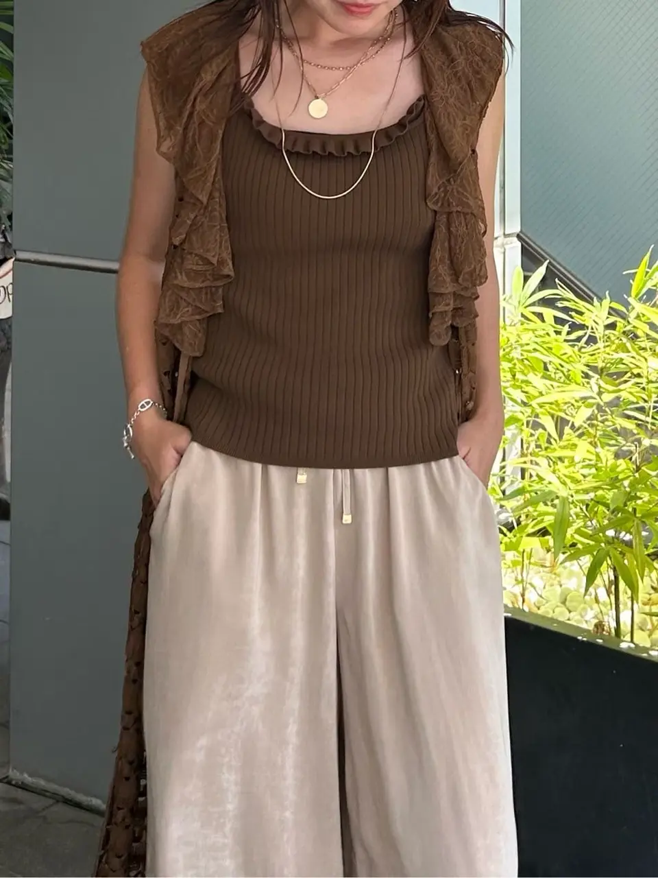 GRACE CONTINENTAL 古川温子 コーディネート画像