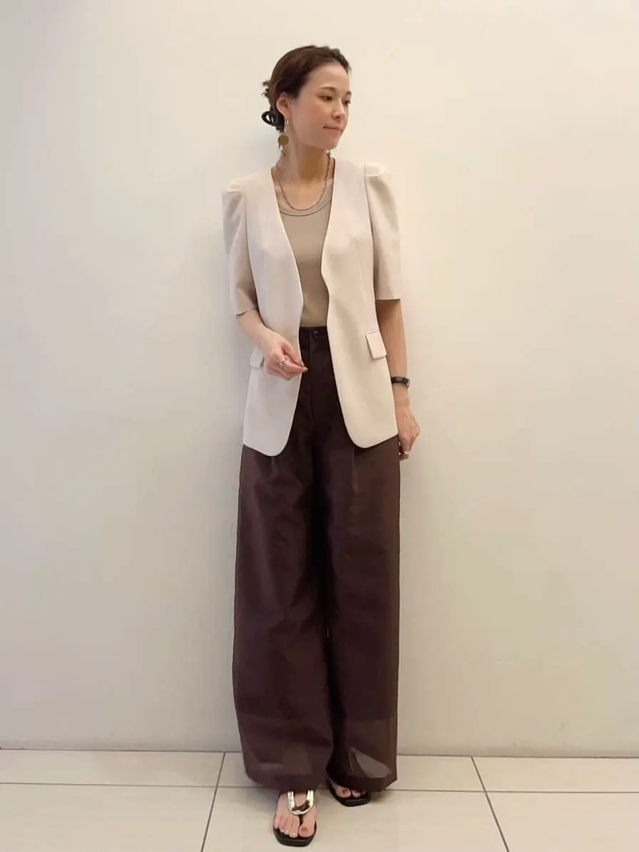 GRACE CONTINENTAL 亀田 未希 コーディネート画像