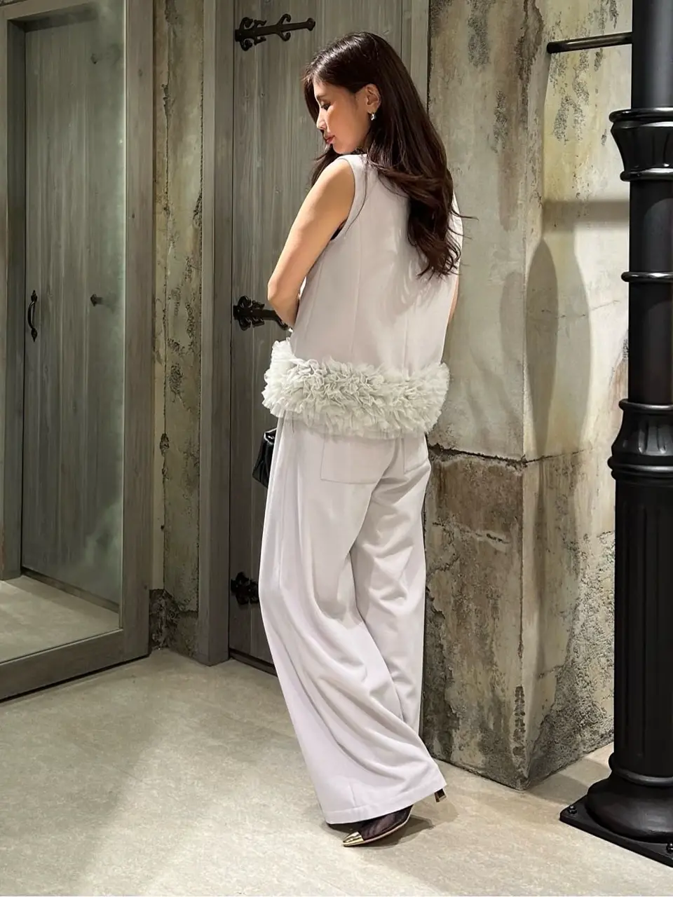 GRACE CONTINENTAL 志田　悠 コーディネート画像