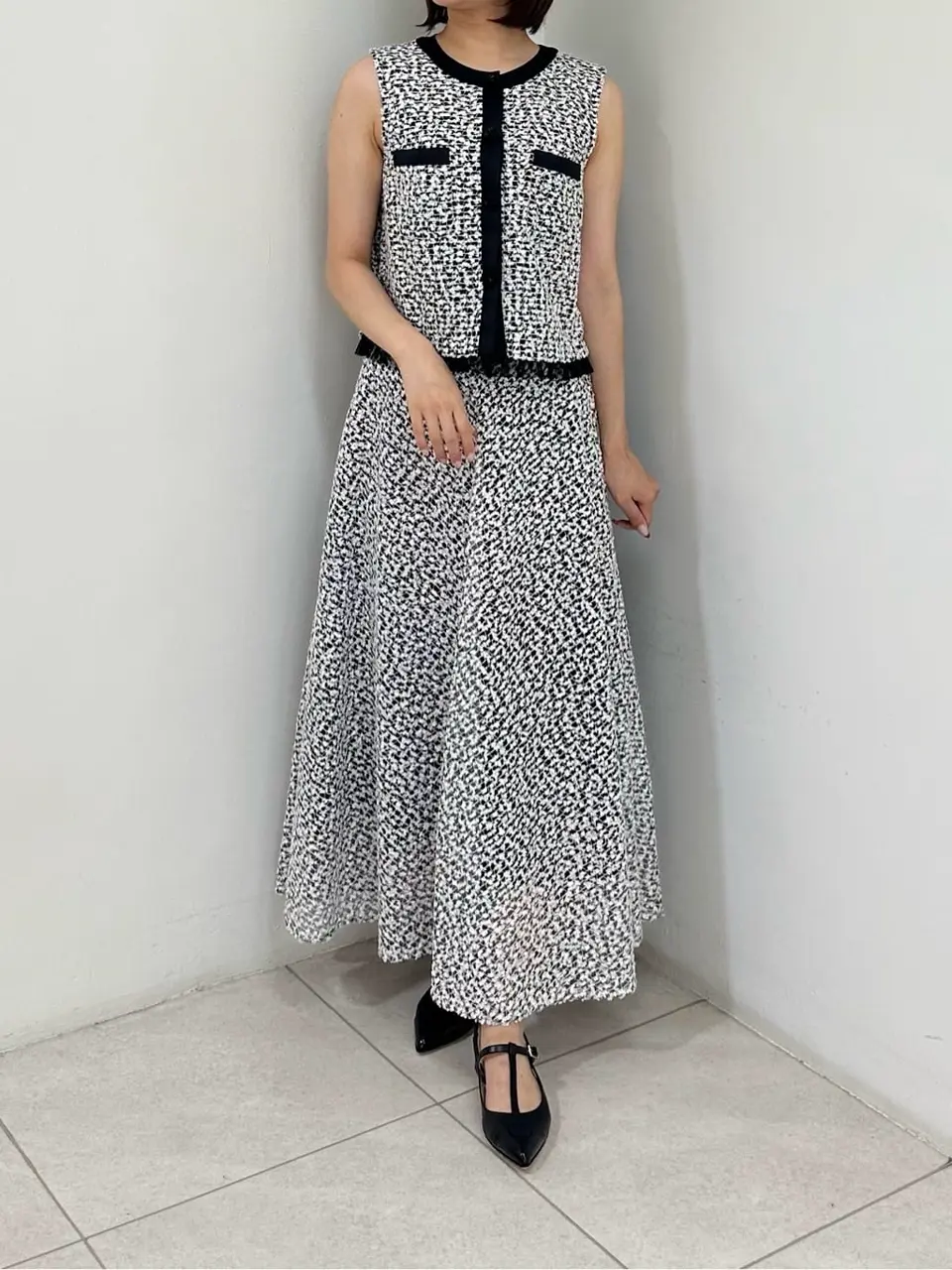 GRACE CONTINENTAL MORITA AI コーディネート画像