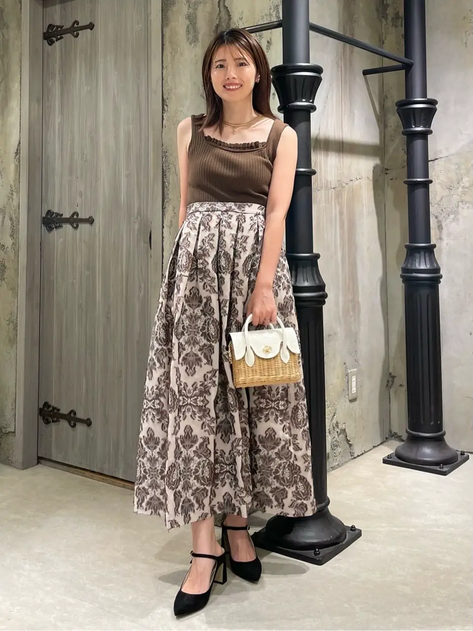 GRACE CONTINENTAL minami コーディネート画像