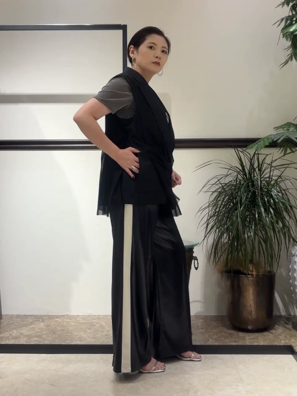 GRACE CONTINENTAL N.YURI コーディネート画像